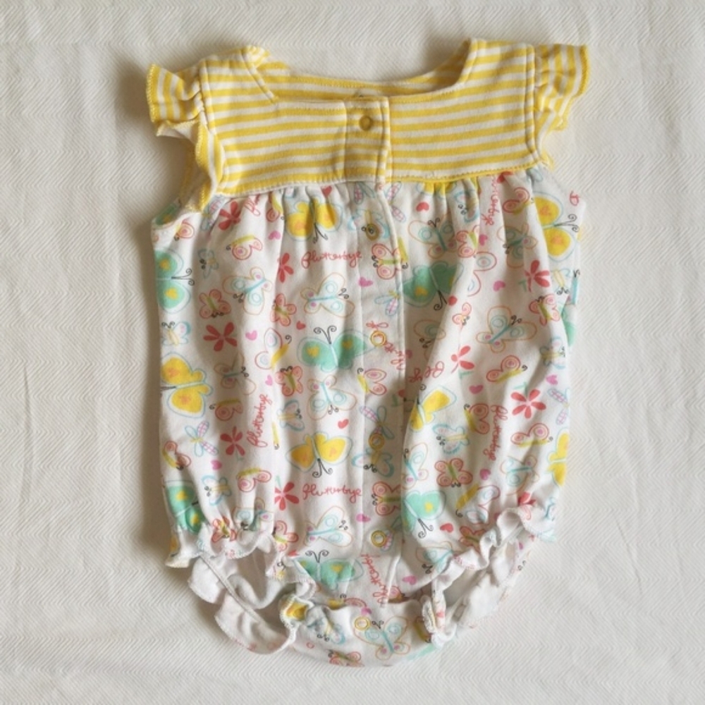 koala baby butterfly snap bubble romper playsuit 3 months baby girl